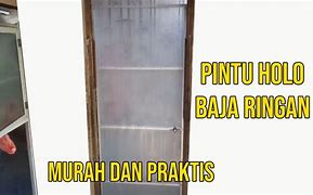 Pintu Kamar Mandi Dari Baja